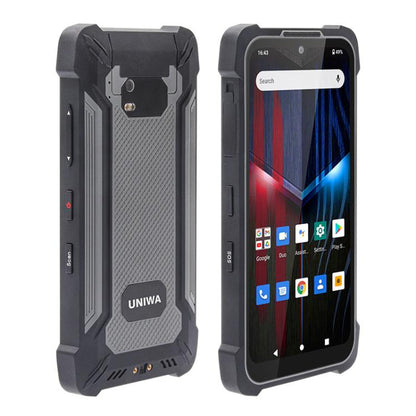 UNIWA P551 Handheld PDA Rugged Phone, 4GB+64GB, 5.5 inch Android 11 Mediatek MT6765 Helio P35 Octa Core, Network: 4G, Plug:AU Plug(Grey) - UNIWA by UNIWA | Online Shopping UK | buy2fix