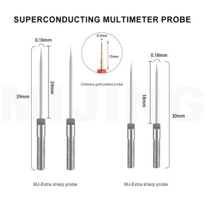 Mijing BX-12 2000V / 20A Multifunctional Stainless Steel Superconducting Multimeter Probe - Digital Multimeter by MIJING | Online Shopping UK | buy2fix