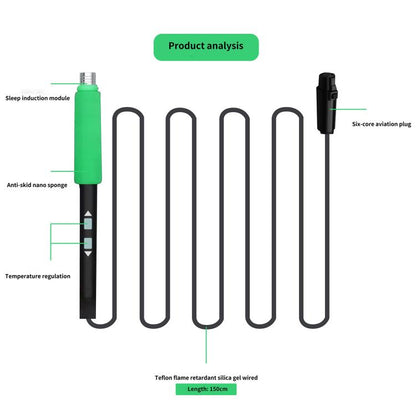 Mijing MJ-H1 Universal Soldering Station Control Handle, Model:C115 - Soldering Iron Set by MIJING | Online Shopping UK | buy2fix