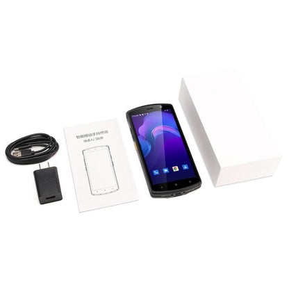 UNIWA V7S PDA Barcode Scanner Rugged Phone, 4GB+64GB, 5.7 inch Android 12 Mediatek MT6762 Octa Core, NFC, Network: 4G, Plug:UK Plug(Black) - UNIWA by UNIWA | Online Shopping UK | buy2fix