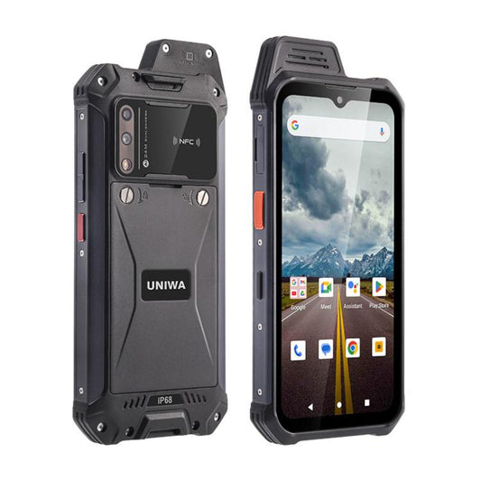 UNIWA W999 Rugged Phone, 8GB+128GB, 6.3 inch Android 13 Mediatek MT6789 Helio G99 Octa Core, NFC, Network: 4G, Plug:UK Plug(Black) - UNIWA by UNIWA | Online Shopping UK | buy2fix