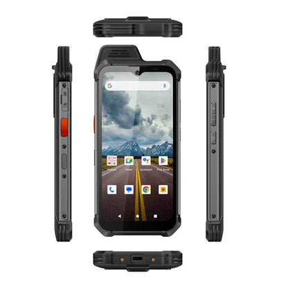 UNIWA W999 Rugged Phone, 8GB+128GB, 6.3 inch Android 13 Mediatek MT6789 Helio G99 Octa Core, NFC, Network: 4G, Plug:EU Plug(Black) - UNIWA by UNIWA | Online Shopping UK | buy2fix