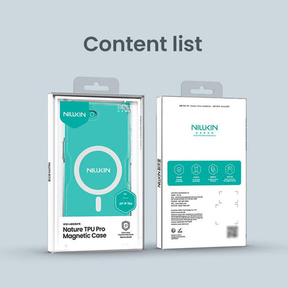 For iPhone 16e NILLKIN Ultra Clear Magnetic PC + TPU Phone Case(Transparent) - iPhone 16e Cases by NILLKIN | Online Shopping UK | buy2fix