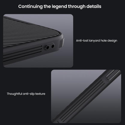 For iPhone 16e NILLKIN CamShield Pro Magnetic PC Phone Case(Black) - iPhone 16e Cases by NILLKIN | Online Shopping UK | buy2fix