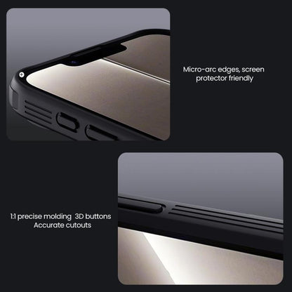 For iPhone 16e NILLKIN CamShield Pro Magnetic PC Phone Case(Black) - iPhone 16e Cases by NILLKIN | Online Shopping UK | buy2fix