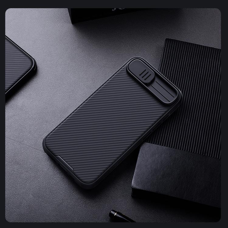 For iPhone 16e NILLKIN CamShield Pro Magnetic PC Phone Case(Black) - iPhone 16e Cases by NILLKIN | Online Shopping UK | buy2fix