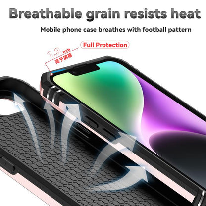 For iPhone 16e Sliding Camshield Holder Phone Case(Rose Gold) - iPhone 16e Cases by buy2fix | Online Shopping UK | buy2fix