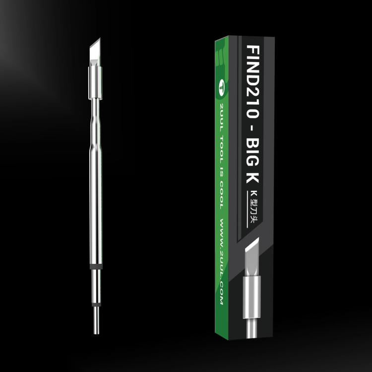 2uul FD11 Big-K Soldering Iron Tips for Most C210 Soldering Station - Soldering Iron Tip by 2UUL | Online Shopping UK | buy2fix
