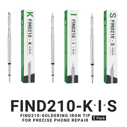 2uul Soldering Iron Tips for Most C210 Soldering Station, Model:FD13 I - Soldering Iron Tip by 2UUL | Online Shopping UK | buy2fix