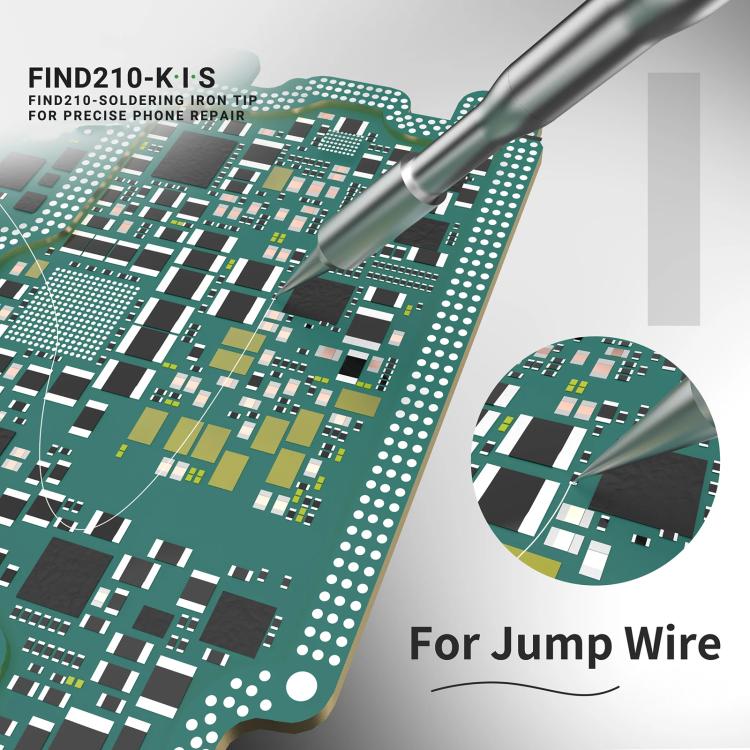 2uul Soldering Iron Tips for Most C210 Soldering Station, Model:FD12 K - Soldering Iron Tip by 2UUL | Online Shopping UK | buy2fix
