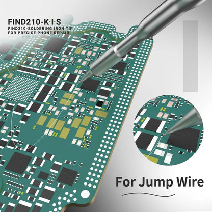 2uul Soldering Iron Tips for Most C210 Soldering Station, Model:FD12 K - Soldering Iron Tip by 2UUL | Online Shopping UK | buy2fix