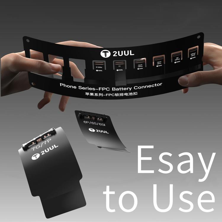 2uul BT03 FPC Battery Connector for iPhone 6 to 16 Pro Max - Test Tools by 2UUL | Online Shopping UK | buy2fix