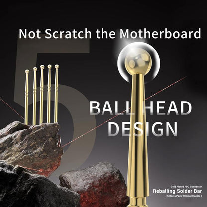 2uul SC96 Gold Plated FPC Connector Reballing Solder Bar - Others by 2UUL | Online Shopping UK | buy2fix