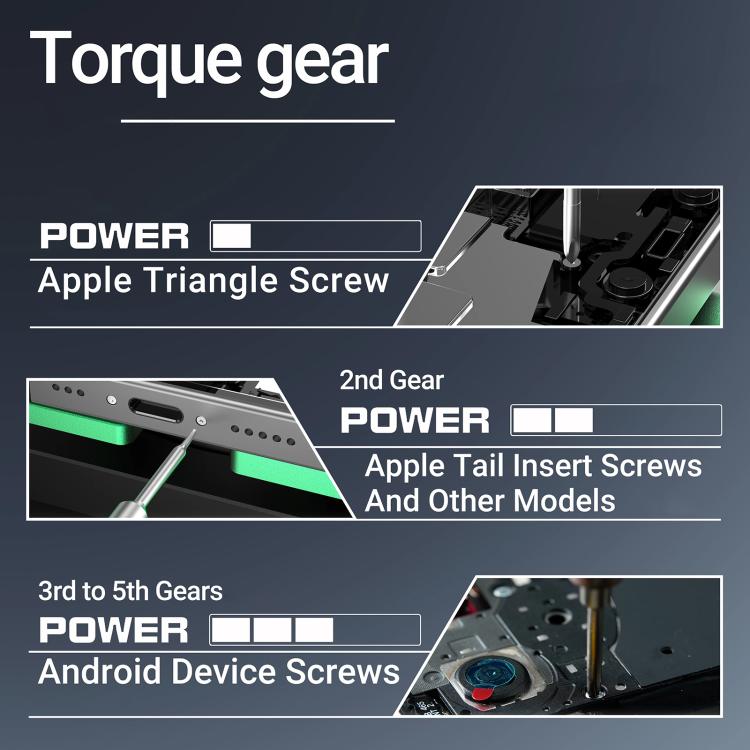 2uul SD11 Espresso Electric Screwdriver Set - Screwdriver Set by 2UUL | Online Shopping UK | buy2fix