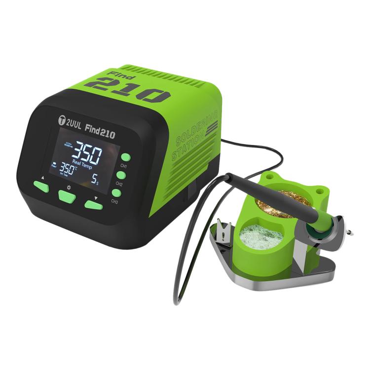 2uul FD01 Find210 60W High-Power AC Transformer Soldering Station, Plug:UK Plug - Soldering Iron Set by 2UUL | Online Shopping UK | buy2fix