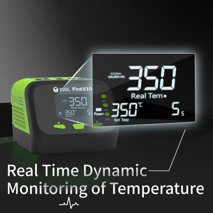 2uul FD01 Find210 60W High-Power AC Transformer Soldering Station, Plug:US Plug - Soldering Iron Set by 2UUL | Online Shopping UK | buy2fix