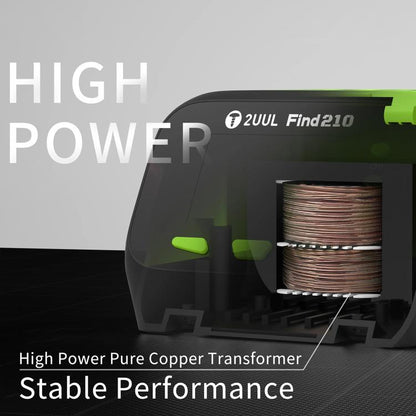 2uul FD01 Find210 60W High-Power AC Transformer Soldering Station, Plug:UK Plug - Soldering Iron Set by 2UUL | Online Shopping UK | buy2fix