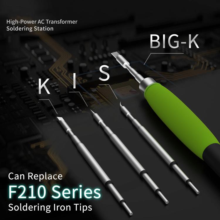 2uul FD01 Find210 60W High-Power AC Transformer Soldering Station, Plug:EU Plug - Soldering Iron Set by 2UUL | Online Shopping UK | buy2fix