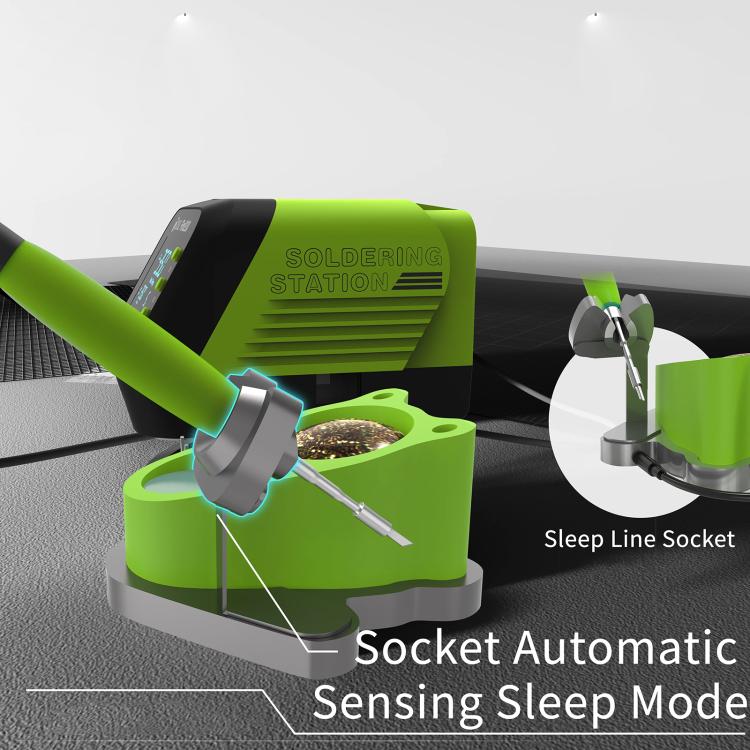 2uul FD01 Find210 60W High-Power AC Transformer Soldering Station, Plug:UK Plug - Soldering Iron Set by 2UUL | Online Shopping UK | buy2fix