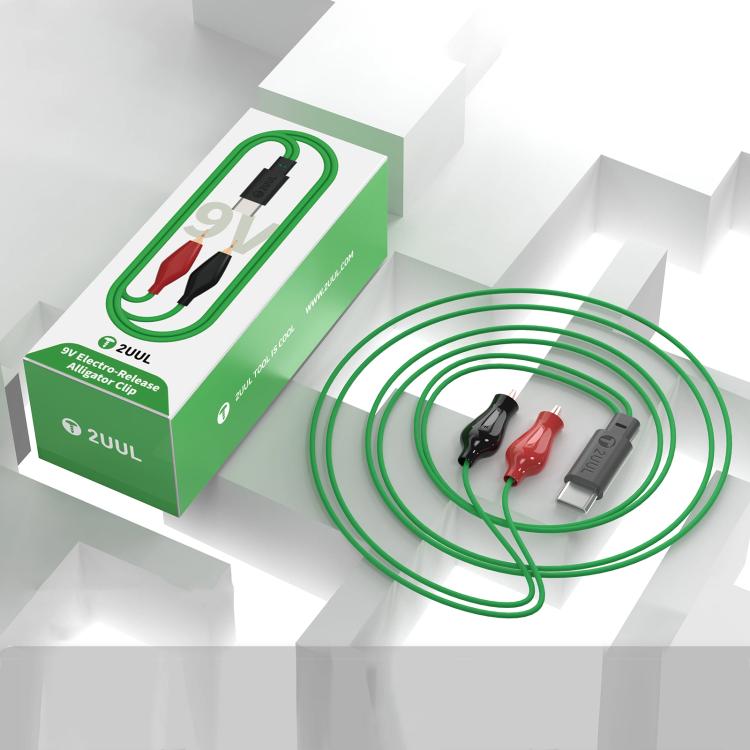 2uul PW03 9V Electro-Release Alligator Clip - Others by 2UUL | Online Shopping UK | buy2fix