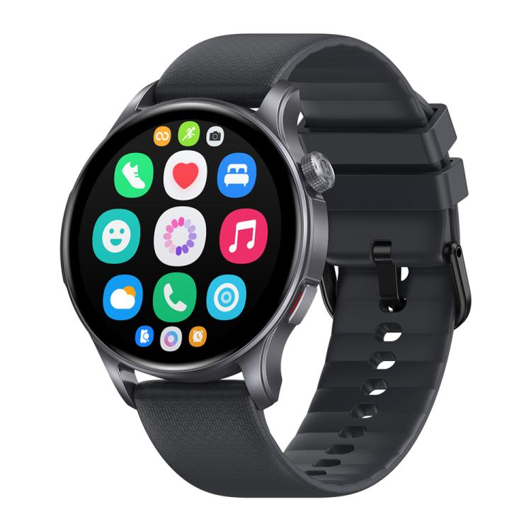 Zeblaze Btalk 3 GPS 1.43 inch HD AMOLED Screen Health Fitness Smart Watch, Support Bluetooth Call(Space Gray) - Smart Watches by Zeblaze | Online Shopping UK | buy2fix
