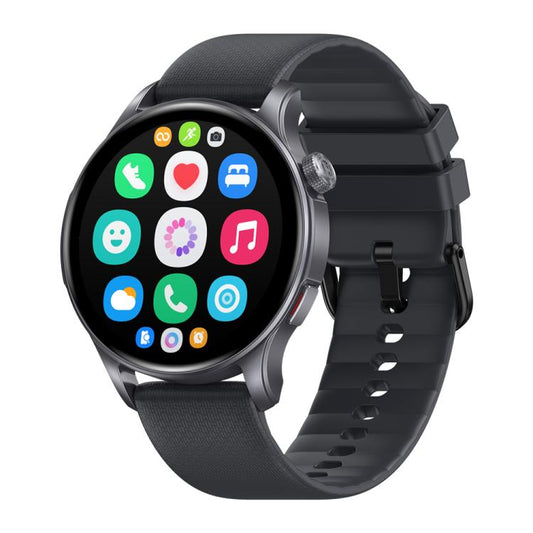 Zeblaze Btalk 3 GPS 1.43 inch HD AMOLED Screen Health Fitness Smart Watch, Support Bluetooth Call(Space Gray) - Smart Watches by Zeblaze | Online Shopping UK | buy2fix
