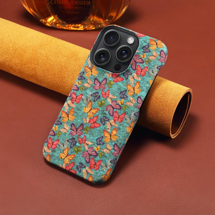 For iPhone 16 Pro Denior A16 Flower Language Series MagSafe PC Phone Case(Butterflies) - iPhone 16 Pro Cases by Denior | Online Shopping UK | buy2fix