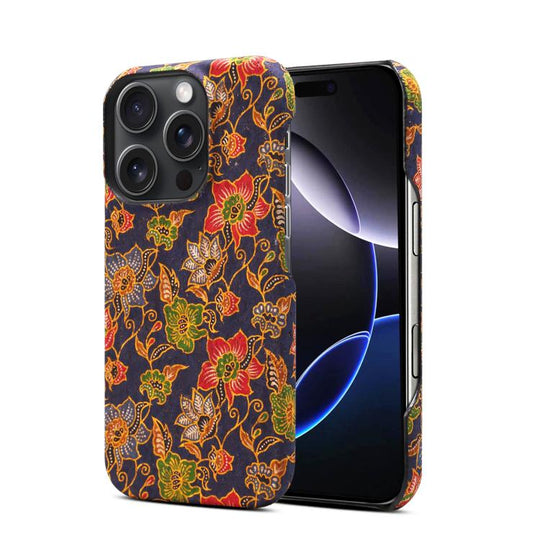 For iPhone 16 Pro Max Denior A16 Flower Language Series MagSafe PC Phone Case(Classical Flower)