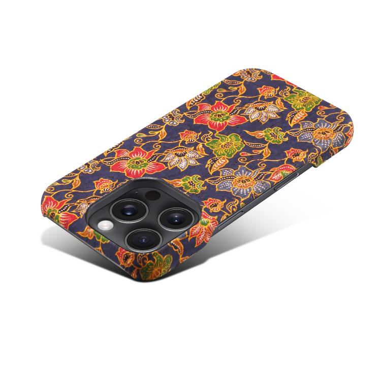 For iPhone 16 Pro Max Denior A16 Flower Language Series MagSafe PC Phone Case(Classical Flower) - iPhone 16 Pro Max Cases by Denior | Online Shopping UK | buy2fix