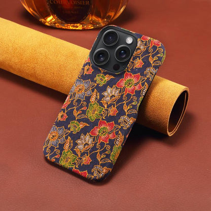 For iPhone 16 Pro Max Denior A16 Flower Language Series MagSafe PC Phone Case(Classical Flower) - iPhone 16 Pro Max Cases by Denior | Online Shopping UK | buy2fix