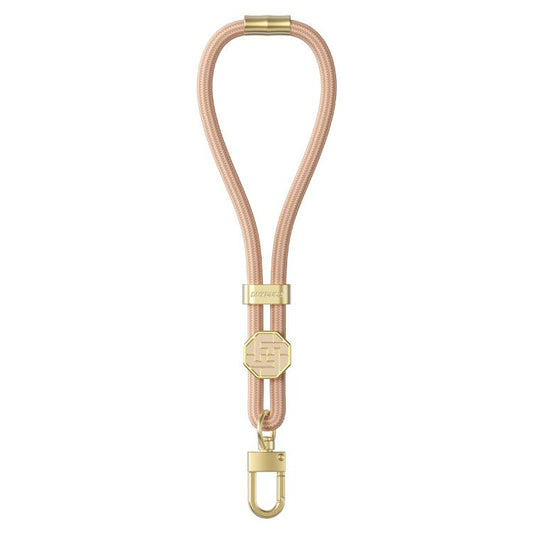 DUX DUCIS Garden Series Swastika Pattern Adjustable Short Phone Lanyard(Amber Color) - Lanyards & Wrist Straps by DUX DUCIS | Online Shopping UK | buy2fix