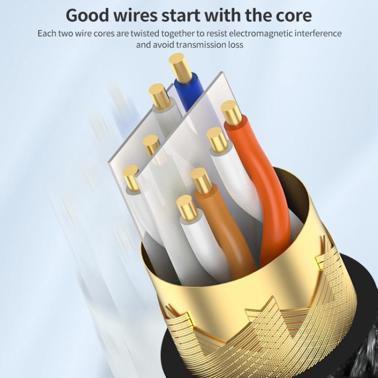 2m RJ45 to Type-C / USB 2-in-1 High Speed Network Card Ethernet Cable - Lan Cable and Tools by buy2fix | Online Shopping UK | buy2fix