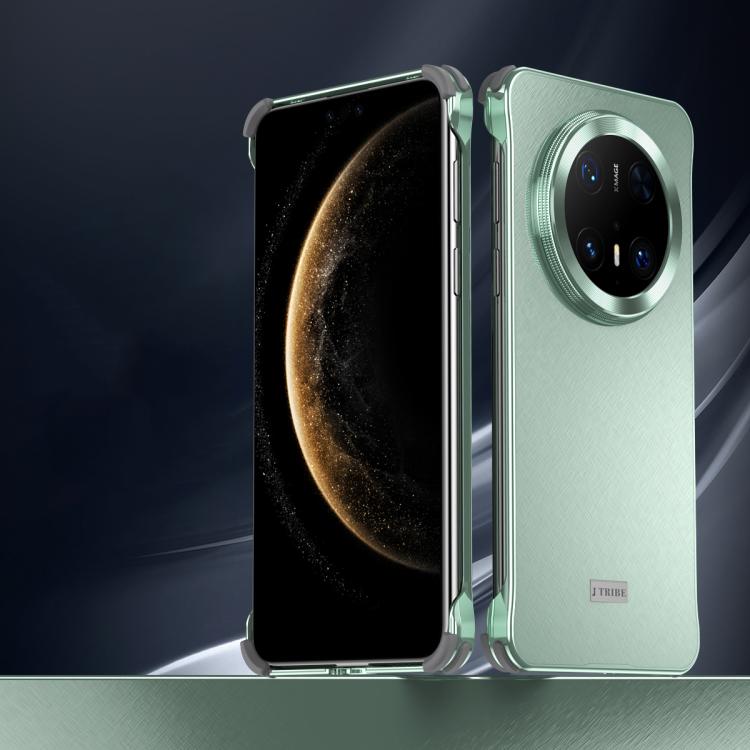 For Huawei Mate 70 Pro Micro Frosted Metal Phone Case(Green) - Huawei Cases by buy2fix | Online Shopping UK | buy2fix