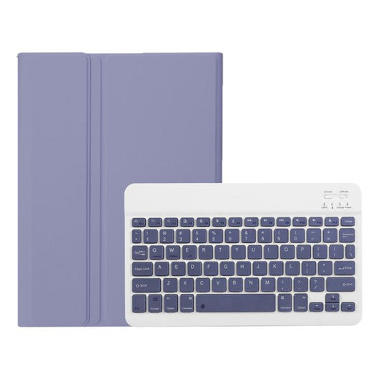 For Honor Pad X9 Pro 11.5 AH28 Ultra-thin Detachable Bluetooth Keyboard Leather Tablet Case(Lavender White) - Huawei Keyboard by buy2fix | Online Shopping UK | buy2fix