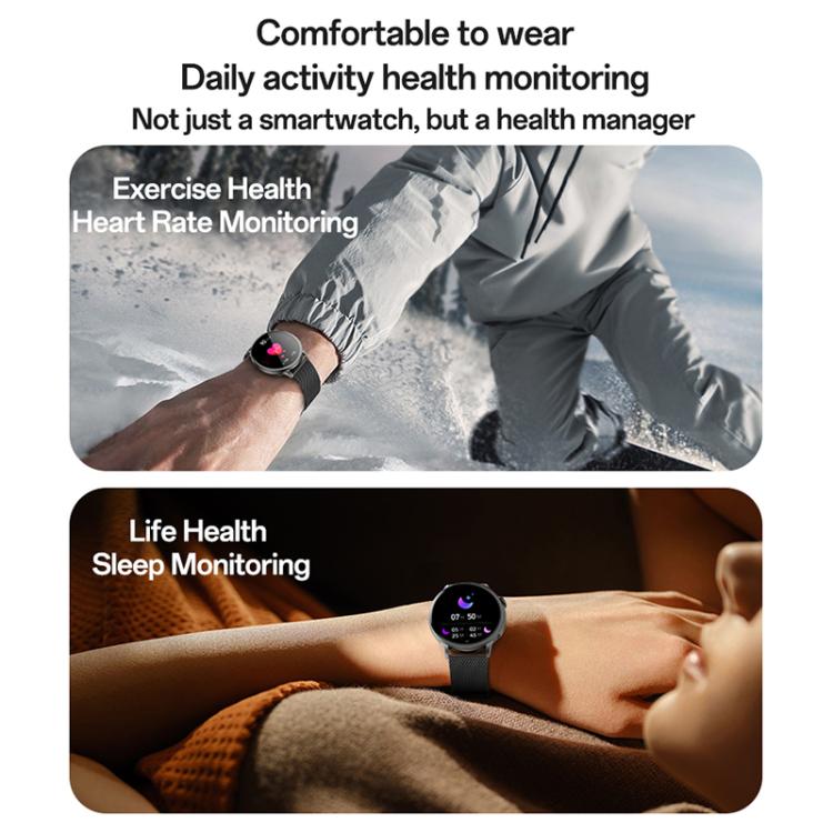 Yesido IO28 Smart Watch, 1.51 inch Screen, Support BT Call / Heart Rate(Black) - Smart Watches by Yesido | Online Shopping UK | buy2fix