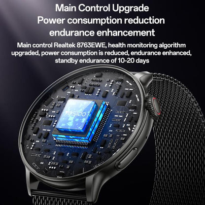 Yesido IO28 Smart Watch, 1.51 inch Screen, Support BT Call / Heart Rate(Black) - Smart Watches by Yesido | Online Shopping UK | buy2fix