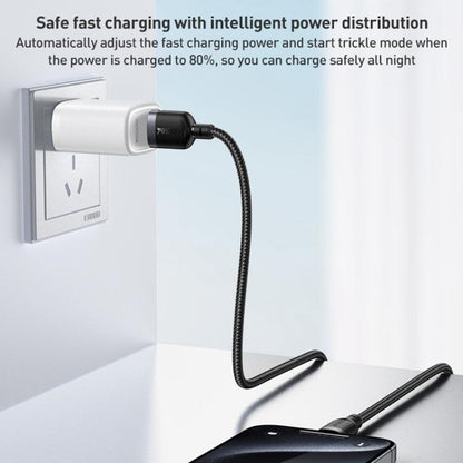 Yesido 3A USB to Type-C Fast Charging Cable, Length:1.2m(Black) - USB-C & Type-C Cable by Yesido | Online Shopping UK | buy2fix