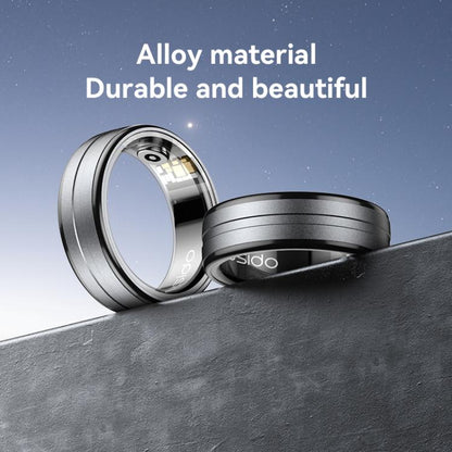 Yesido IO32 Health Monitor Smart Ring, Support Body Temperature / Heart Rate / Blood Pressure / Female Physiological Reminder, Size:57mm Inner Circumference(Black) - Smart Rings / Smart Telephones by Yesido | Online Shopping UK | buy2fix