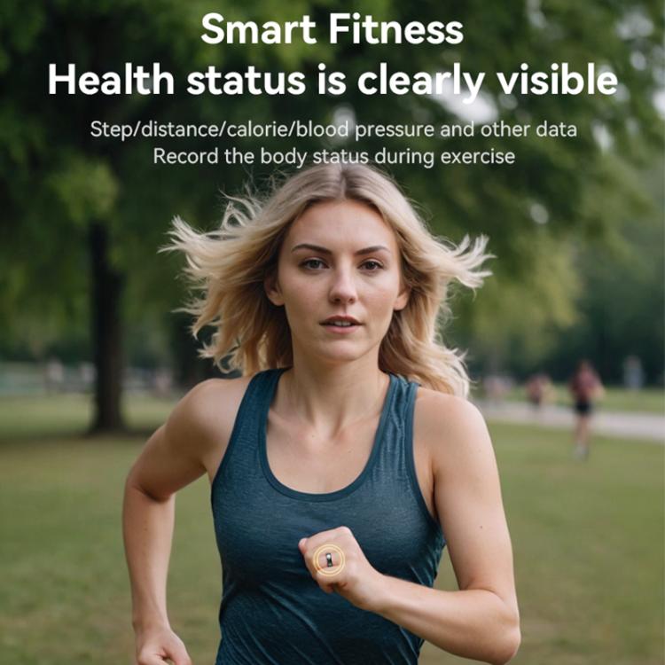 Yesido IO32 Health Monitor Smart Ring, Support Body Temperature / Heart Rate / Blood Pressure / Female Physiological Reminder, Size:57mm Inner Circumference(Black) - Smart Rings / Smart Telephones by Yesido | Online Shopping UK | buy2fix