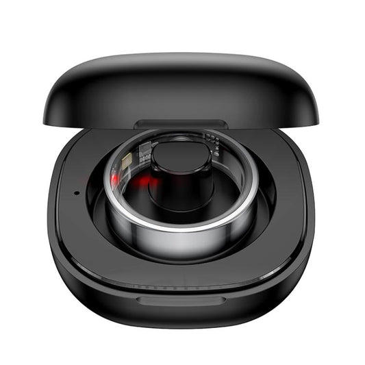 Yesido IO33 Health Monitor Smart Ring, Support Body Temperature / Heart Rate / Blood Pressure / Female Physiological Reminder, Size:65mm Inner Circumference(Black) - Smart Rings / Smart Telephones by Yesido | Online Shopping UK | buy2fix