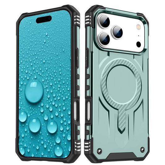 For iPhone 17 Pro Max Straship MagSafe TPU Hybrid PC Phone Case(Midnight Green) - iPhone 17 Pro Max Cases by buy2fix | Online Shopping UK | buy2fix