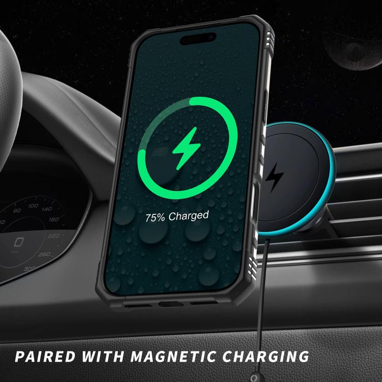 For iPhone 17 Pro Straship MagSafe TPU Hybrid PC Phone Case(Gold) - iPhone 17 Pro Cases by buy2fix | Online Shopping UK | buy2fix