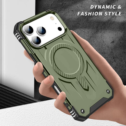 For iPhone 17 Pro Straship MagSafe TPU Hybrid PC Phone Case(Army Green) - iPhone 17 Pro Cases by buy2fix | Online Shopping UK | buy2fix