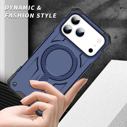 For iPhone 17 Pro Straship MagSafe TPU Hybrid PC Phone Case(Blue) - iPhone 17 Pro Cases by buy2fix | Online Shopping UK | buy2fix