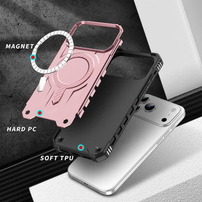 For iPhone 17 Pro Straship MagSafe TPU Hybrid PC Phone Case(Rose Gold) - iPhone 17 Pro Cases by buy2fix | Online Shopping UK | buy2fix