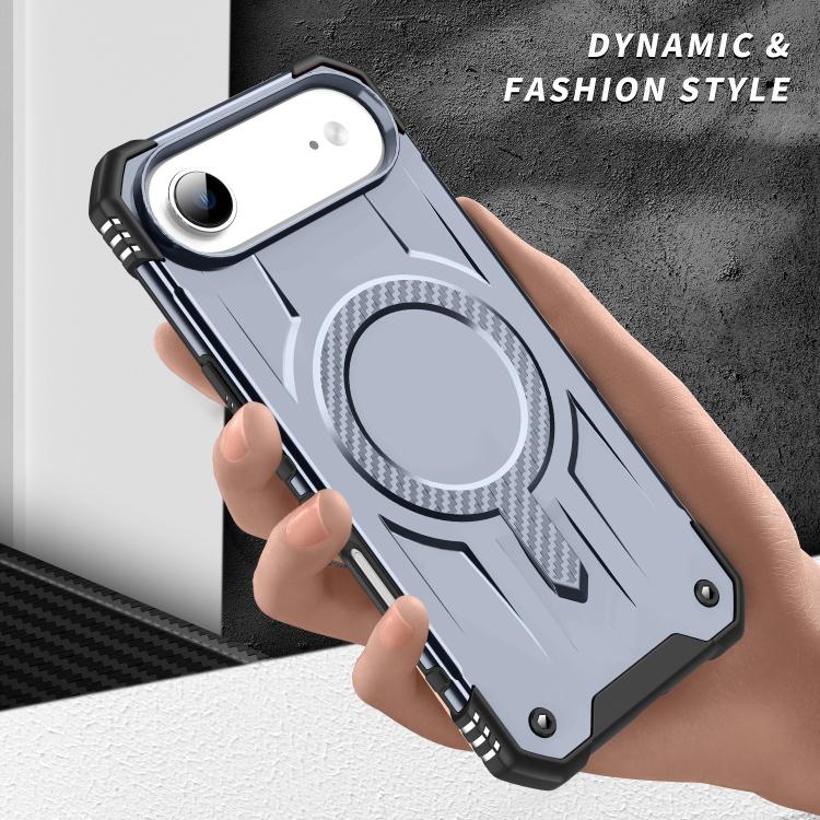 For iPhone Air Straship MagSafe TPU Hybrid PC Phone Case(Gray) - iPhone Air Cases by buy2fix | Online Shopping UK | buy2fix