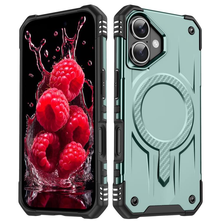 For iPhone 17 Straship MagSafe TPU Hybrid PC Phone Case(Midnight Green) - iPhone 17 Cases by buy2fix | Online Shopping UK | buy2fix
