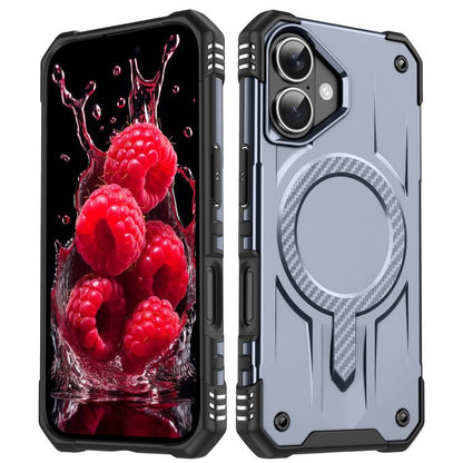For iPhone 17 Straship MagSafe TPU Hybrid PC Phone Case(Gray) - iPhone 17 Cases by buy2fix | Online Shopping UK | buy2fix