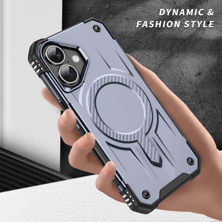 For iPhone 17 Straship MagSafe TPU Hybrid PC Phone Case(Gray) - iPhone 17 Cases by buy2fix | Online Shopping UK | buy2fix