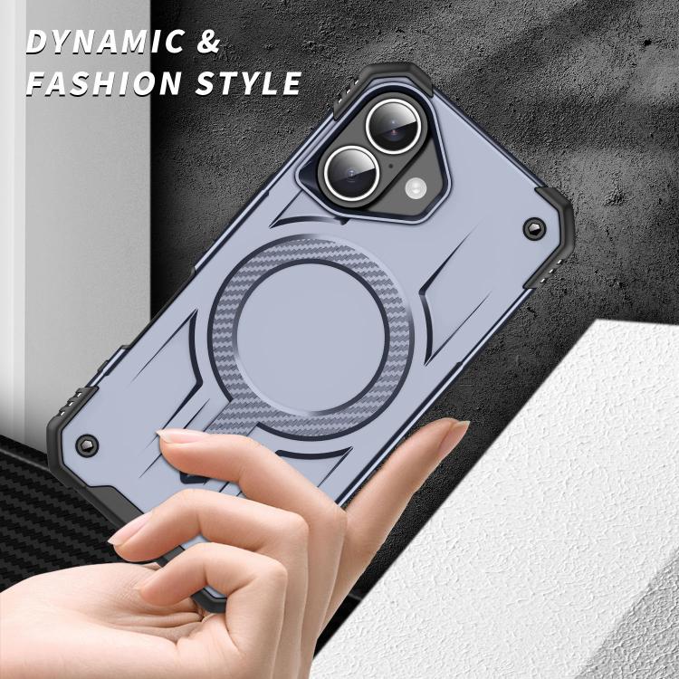 For iPhone 17 Straship MagSafe TPU Hybrid PC Phone Case(Gray) - iPhone 17 Cases by buy2fix | Online Shopping UK | buy2fix